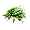 Grocerz - Green Chilli Long (100g to 120g) | 1 Pack